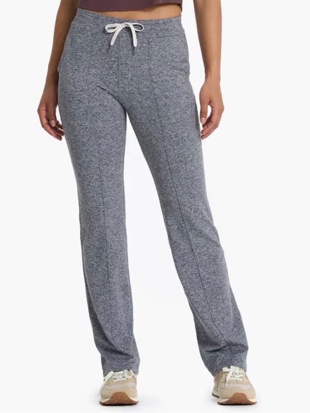 Vuori Heather Gray Halo Wide Leg‎ Dreamknit Pants